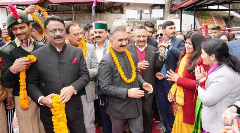 Tourism courses and digital library for Sanjauli College : Sukhu HIMACHAL HEADLINES
