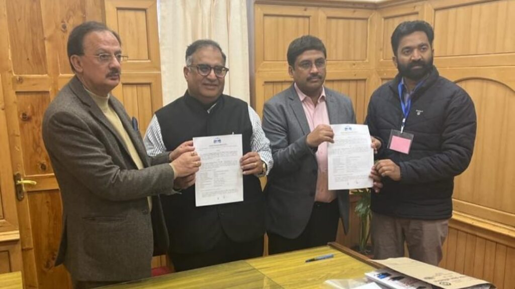 MoU signed for Green Hydrogen and Ammonia Project for investment of more than 4000 Cr HIMACHAL HEADLINES