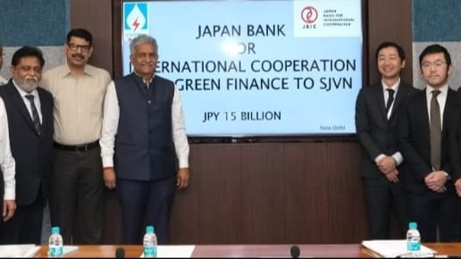 SJVN secures green financing worth Rs 915 Crores from Japan Bank for International Cooperation HIMACHAL HEADLINES