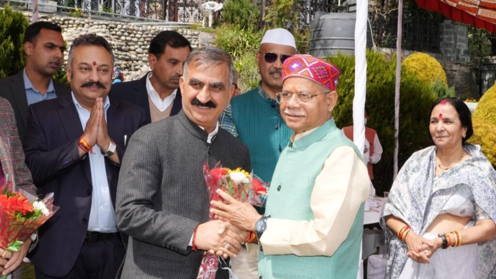 Falahar Grahan Program organized at Himachal Raj Bhavan HIMACHAL HEADLINES