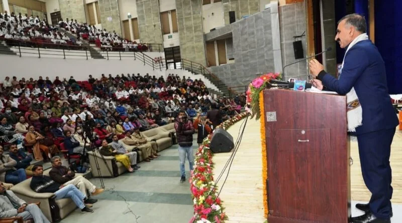 CM Sukhu lays foundation stone for first PET block at IGMC  HIMACHAL HEADLINES