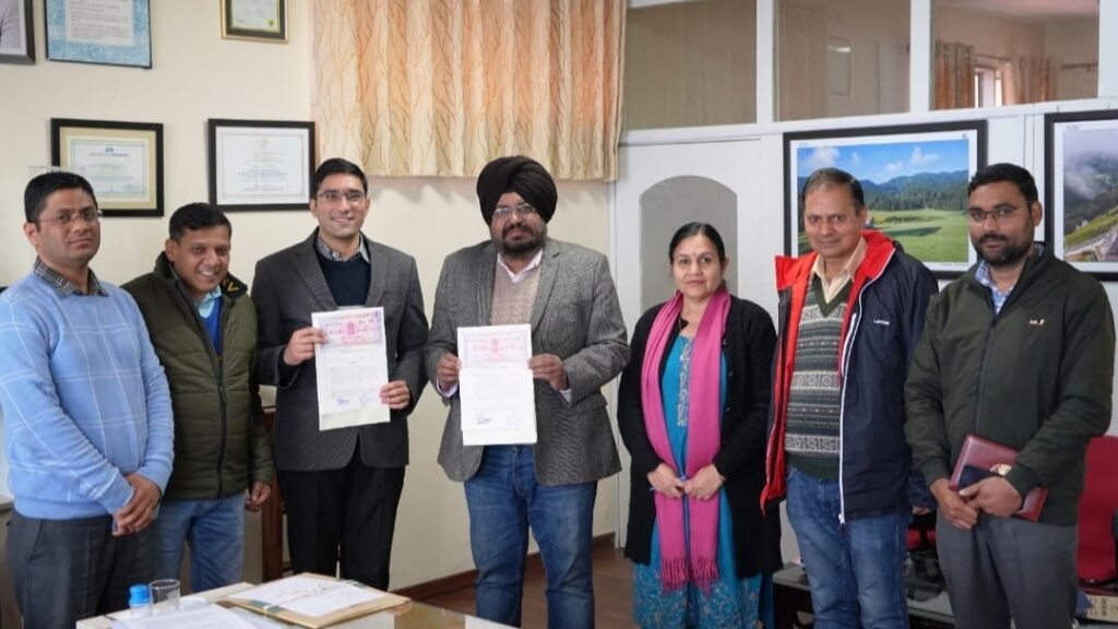 Himachal Government and BSNL sign MoU for 4G service in remote areas HIMACHAL HEADLINES