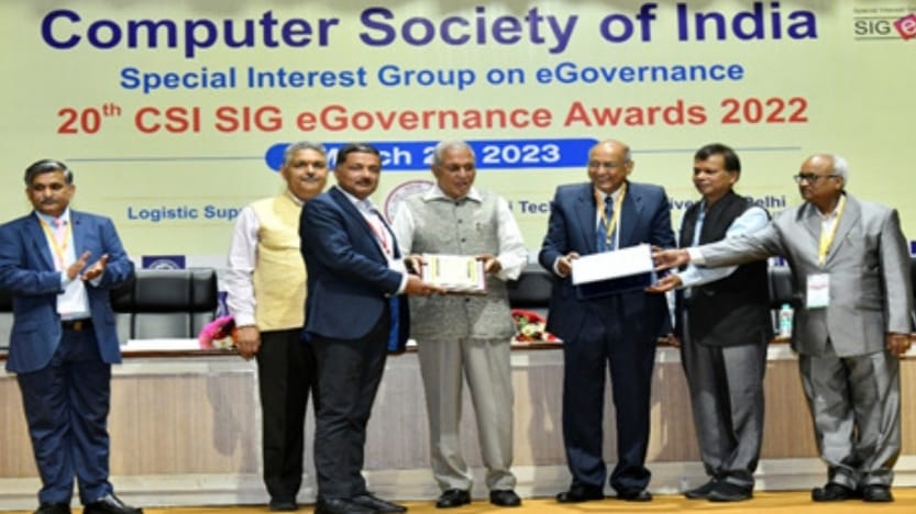 Himachal IT Department conferred with Award of Appreciation- Progressive State in Digital Innovations HIMACHAL HEADLINES