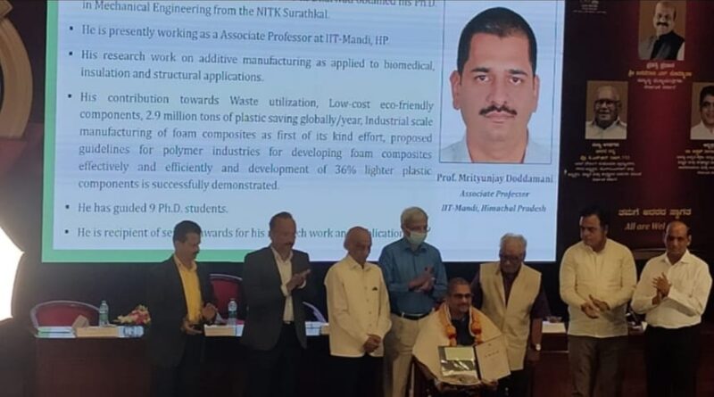IIT Mandi faculty gets prestigious Prof. Satish Dhawan State Award for Young Engineers HIMACHAL HEADLINES