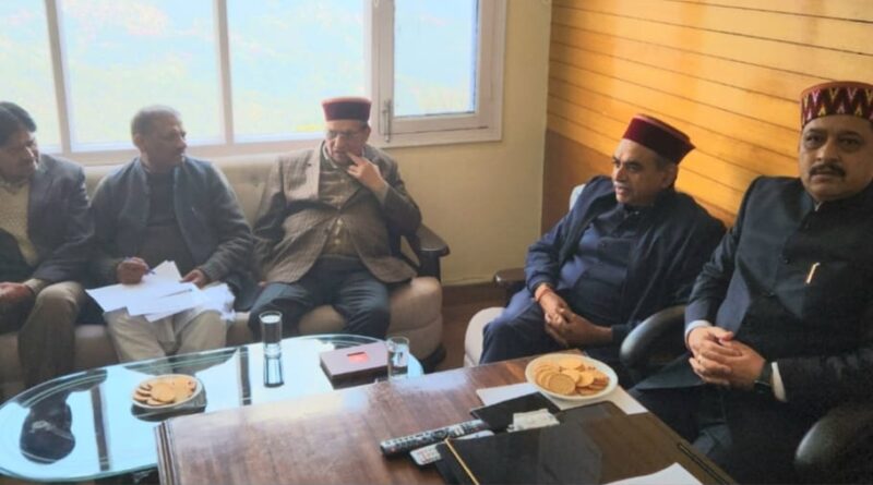 BJP will announce candidates for all 34 wards of Municipal Corporation Shimla on April 12: Tandon HIMACHAL HEADLINES