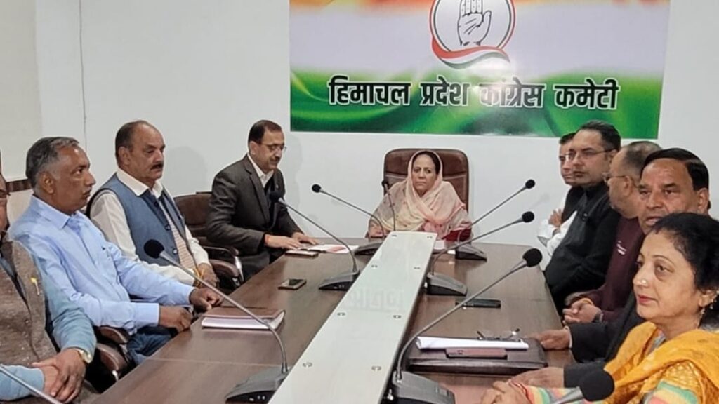 Pratibha Singh urges people to join the Jai Bharat Satyagraha campaign HIMACHAL HEADLINES