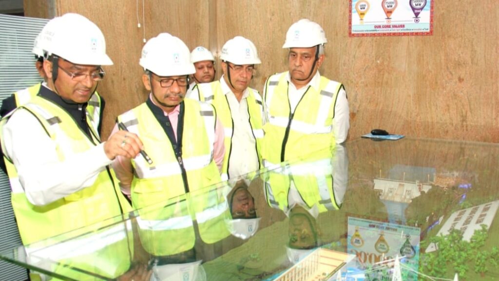 Union Power Secretary Sh. Alok Kumar visits SJVN’s Flagship 1500 MW NJHPS HIMACHAL HEADLINES