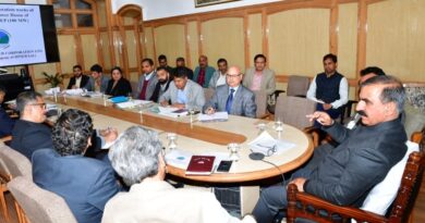 CM Sukhu directs to make Uhl-III hydropower project functional by May, 2024 HIMACHAL HEADLINES