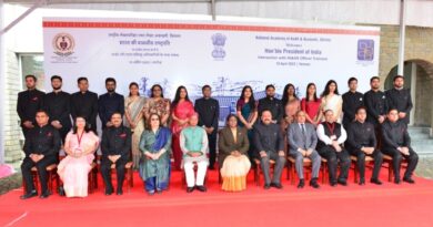 President Murmu interacts with Trainees Officers of  IA&AS HIMACHAL HEADLINES
