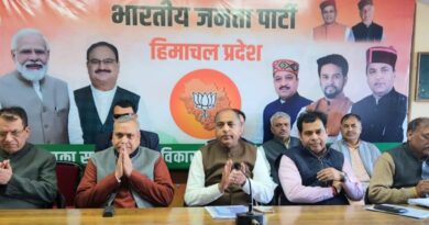 Himachal BJP will launch its manifesto on 23rd and organize street meetings on 24th HIMACHAL HEADLINES