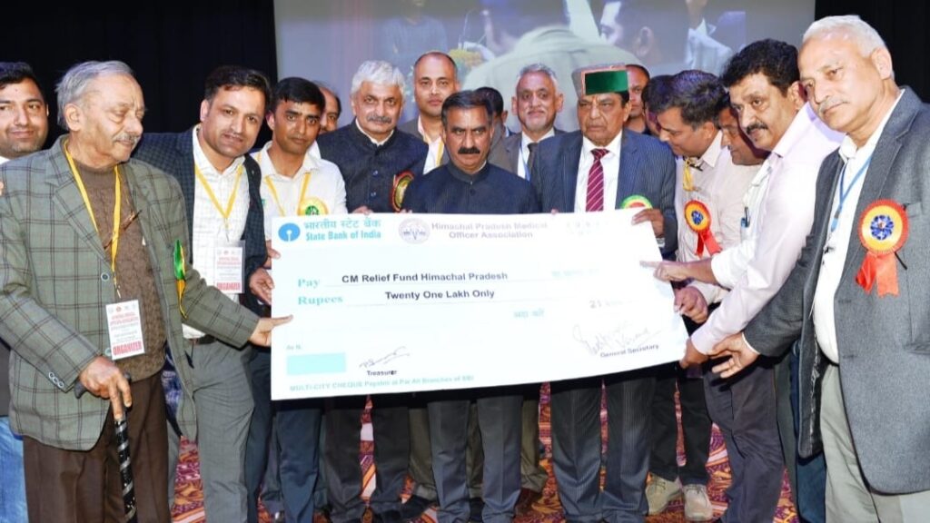 Results of medical reforms would be visible in one year: CM Sukhu HIMACHAL HEADLINES
