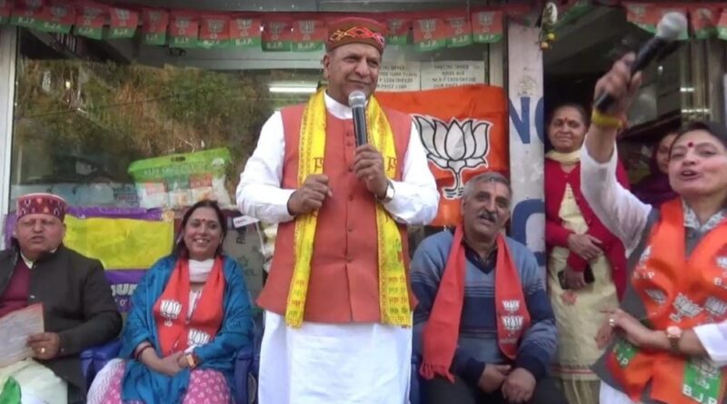 Shimla City's water problem solved by BJP: Bindal HIMACHAL HEADLINES