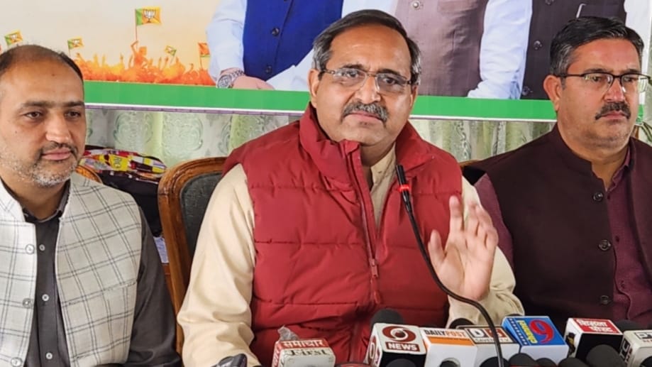 Congress government is a deceitful government: Randhir Sharma HIMACHAL HEADLINES