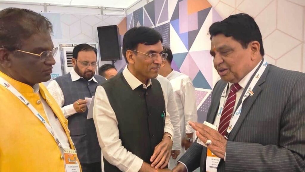 Col Dhani Ram Shandi participated in 6th edition of Advantage Healthcare India in New Delhi Col Dhani Ram Shandi participated in 6th edition of Advantage Healthcare India in New Delhi HIMACHAL HEADLINES