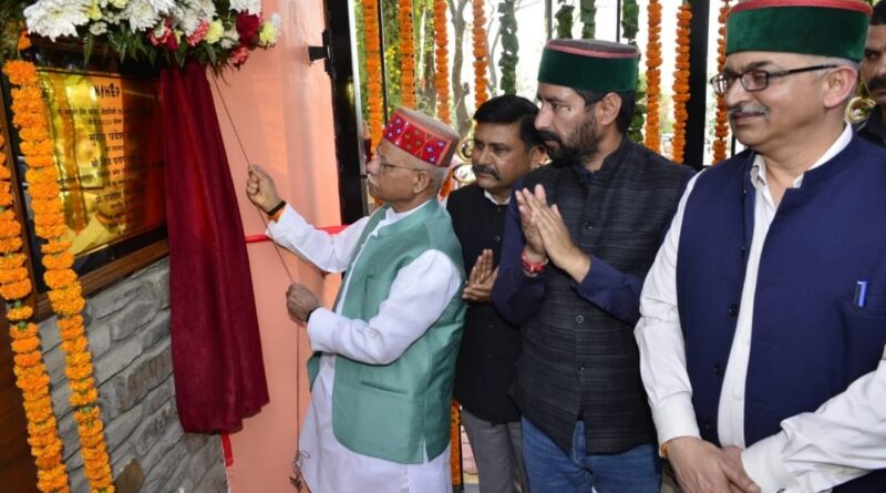 Himachal Governor calls youth to stay away from drugs to maintain the sanctity of Devbhoomi HIMACHAL HEADLINES