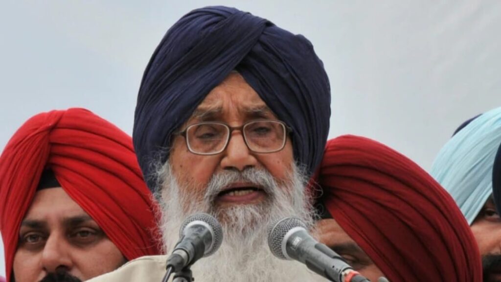 CM Sukhu mourns the demise of Prakash Singh Badal CM Sukhu mourns the demise of Prakash Singh Badal HIMACHAL HEADLINES