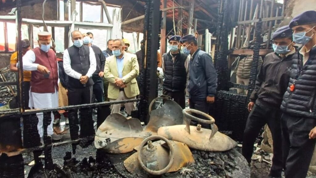 Investigation should be done on the fire in IGMC: Jairam HIMACHAL HEADLINES