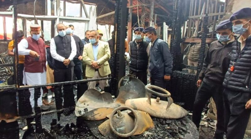 Investigation should be done on the fire in IGMC: Jairam HIMACHAL HEADLINES