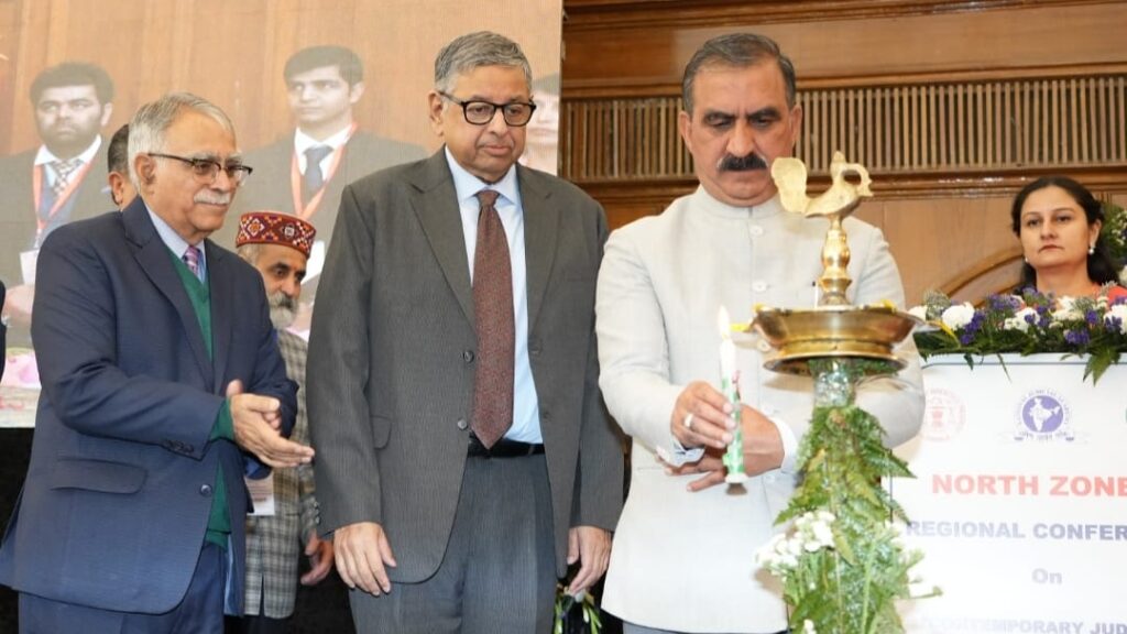 Contemporary Judicial Development & Strengthening Justice through Law and Technology Conference in Shimla HIMACHAL HEADLINES