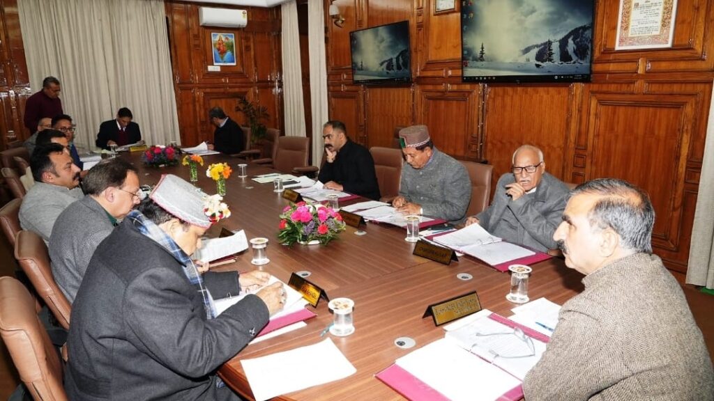 Himachal Cabinet Decisions Himachal Cabinet Decisions HIMACHAL HEADLINES