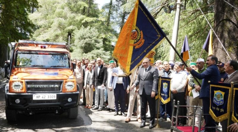 Flag, Logo, and Uniform of the Himachal Pradesh State Disaster Response Force launched HIMACHAL HEADLINES