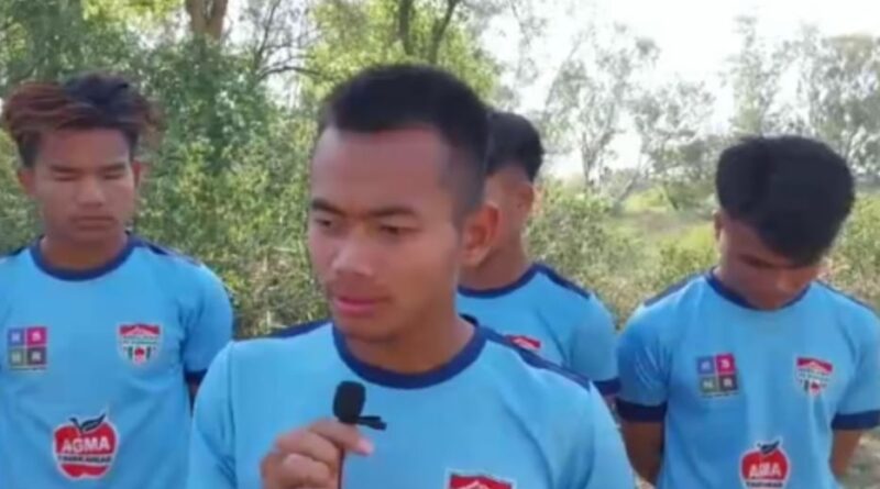 Eight young players from violence-hit Manipur sweating it out in Una HIMACHAL HEADLINES