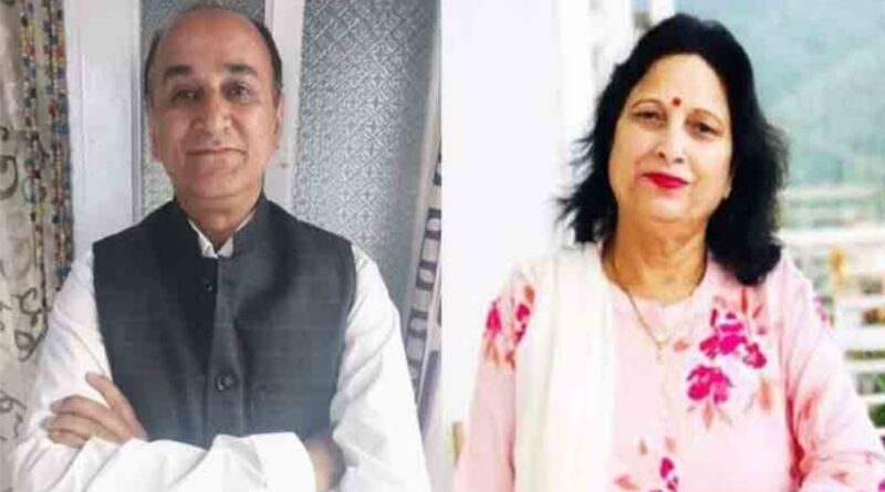 Surinder Chauhan to be the new Mayor of Shimla, Uma Kaushal Dy Mayor HIMACHAL HEADLINES