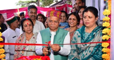 Governor inaugurates Physiotherapy Center at Himachal State Red Cross Bhavan HIMACHAL HEADLINES