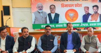Review meeting of Management Committees for BJP State Working Committee meeting HIMACHAL HEADLINES