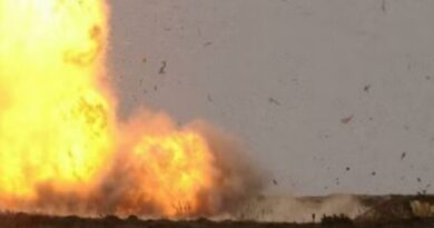 A fire broke out in HAS officers firing training program at Junga HIMACHAL HEADLINES