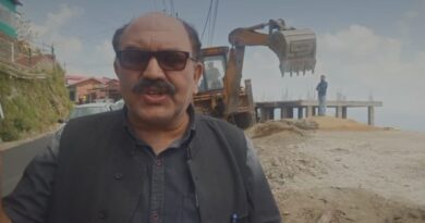 Himachal Govt should file a review petition regarding encroachment cases on NH 5 : Dr. Tanwar Himachal Govt should file a review petition regarding encroachment cases on NH 5 : Dr. Tanwar HIMACHAL HEADLINES
