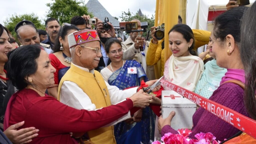 Governor Shukla inaugurates Annual Red Cross Mela in Shimla Governor Shukla inaugurates Annual Red Cross Mela in Shimla HIMACHAL HEADLINES