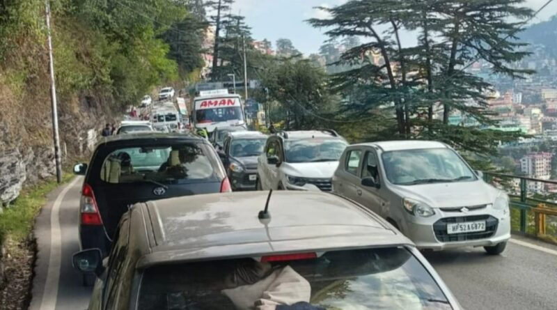 One minute travel plan a complete failure - Citizens of Shimla suffering daily from traffic jams: Sanjay Sood HIMACHAL HEADLINES