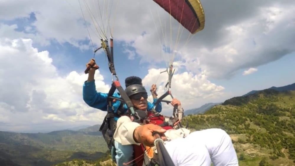 Paragliding to start in Baryalta of Haripurdhar HIMACHAL HEADLINES