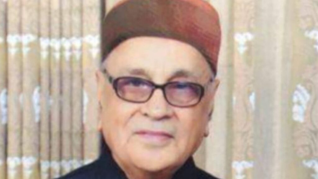 BJP leaders expressed deep condolences on the demise of Roop Singh Dhumal, elder brother of former CM Prof. Prem Kumar Dhumal BJP leaders expressed deep condolences on the demise of Roop Singh Dhumal, elder brother of former CM Prof. Prem Kumar Dhumal HIMACHAL HEADLINES