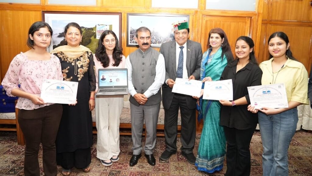 CM Sukhu inaugurates online portal of Nurses Council HIMACHAL HEADLINES