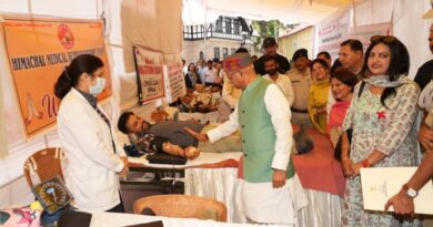 Governor Shukla inaugurates Blood Donation Camp HIMACHAL HEADLINES