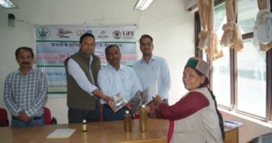 Training of Biological Control of Insect Pests at KVK Kinnaur organized by Dept of Entomology Nauni HIMACHAL HEADLINES