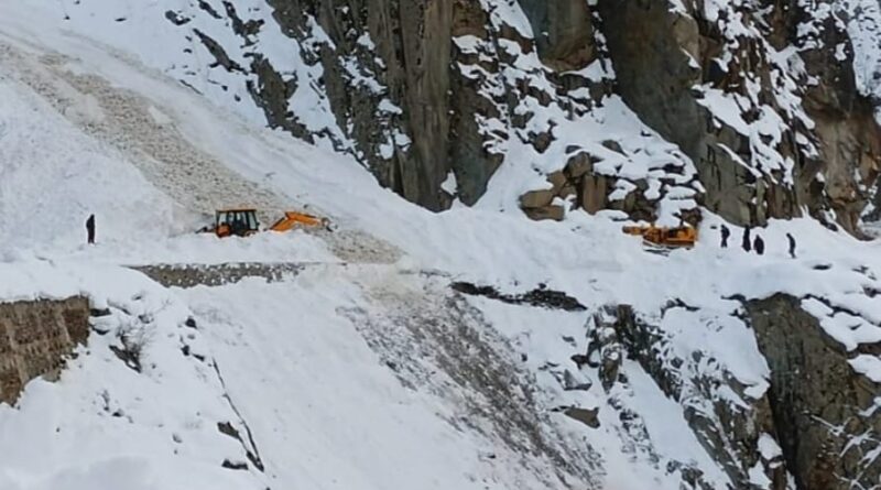 BRO upgrading Sansari-Killar-Thirot-Tandi road in Himachal HIMACHAL HEADLINES