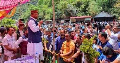 BJP to will protest in 12 districts tomorrow: Bindal HIMACHAL HEADLINES