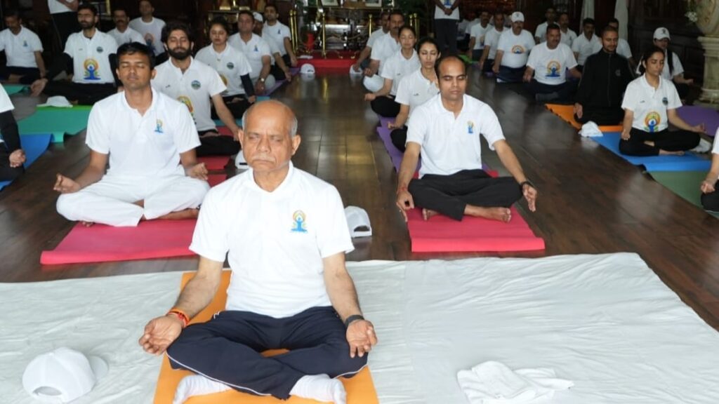 Governor Shukla stresses on benefits of adopting Yoga in habits Governor Shukla stresses on benefits of adopting Yoga in habits HIMACHAL HEADLINES