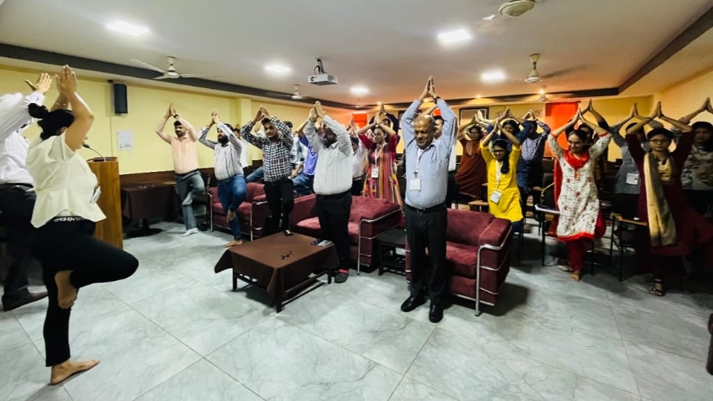 Chandigarh Vidya Jyoti Eduversity Celebrates International Yoga Day Chandigarh Vidya Jyoti Eduversity Celebrates International Yoga Day HIMACHAL HEADLINES