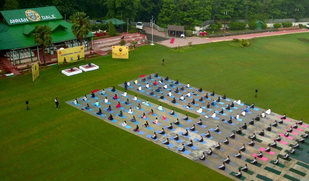 ARTRAC celebrated the 9th International Yoga Day at various locations around Shimla ARTRAC celebrated the 9th International Yoga Day at various locations around Shimla HIMACHAL HEADLINES