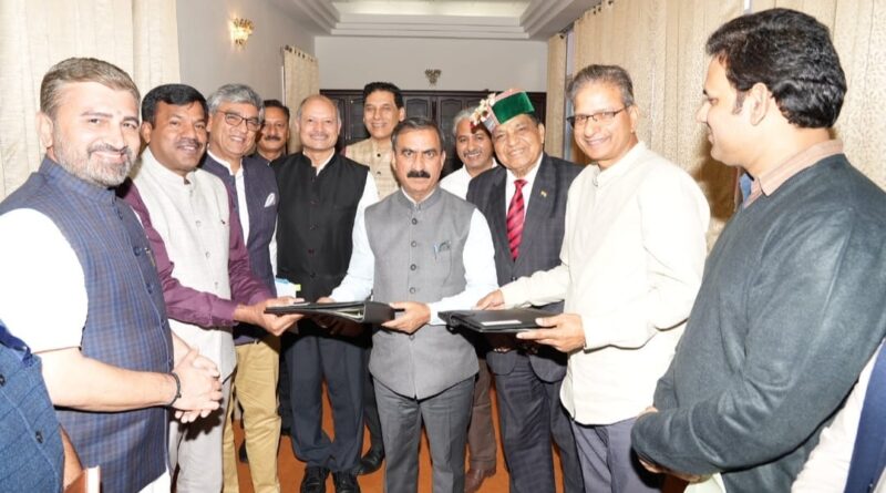 Himachal Signs MoU with the Art of Living for curbing drug menace HIMACHAL HEADLINES