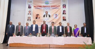 Six faculty members of HPU retired today HIMACHAL HEADLINES