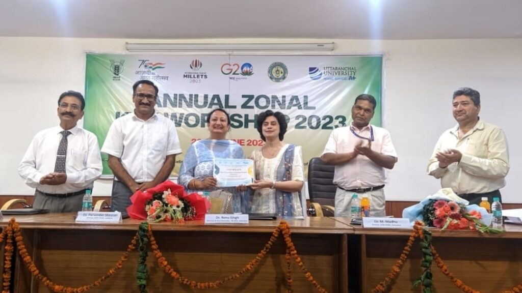 Best Presentation Award for KVK Solan Scientist Dr Aarti Shukla Best Presentation Award for KVK Solan Scientist Dr Aarti Shukla HIMACHAL HEADLINES