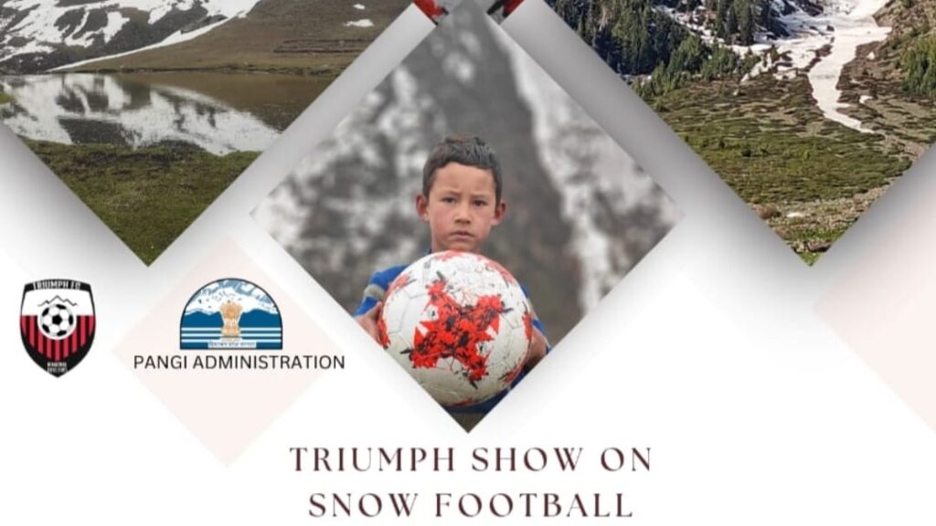 Snow football competition at Pangi from July 12 to 17. HIMACHAL HEADLINES