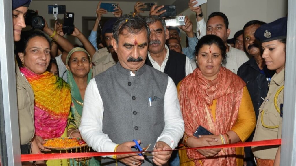 CM Sukhu inaugurates Mini Secretariat at Nadaun HIMACHAL HEADLINES