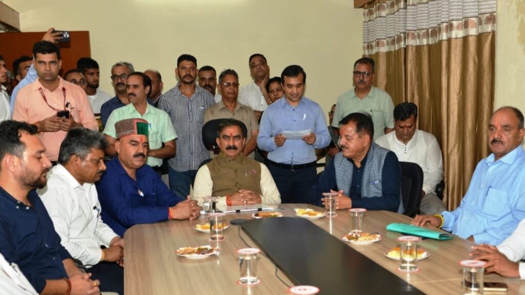 Sukhu directs for timely completion of hydel power projects HIMACHAL HEADLINES