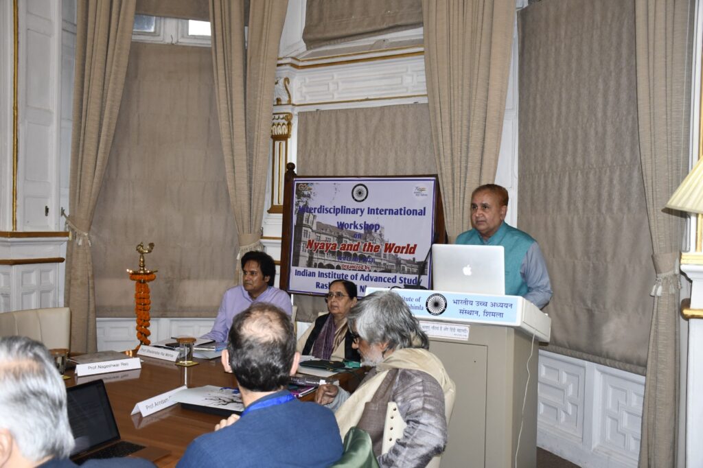 Indian Institute of Advanced Study organizing workshop on Nyāya and the World Indian Institute of Advanced Study organizing workshop on Nyāya and the World HIMACHAL HEADLINES